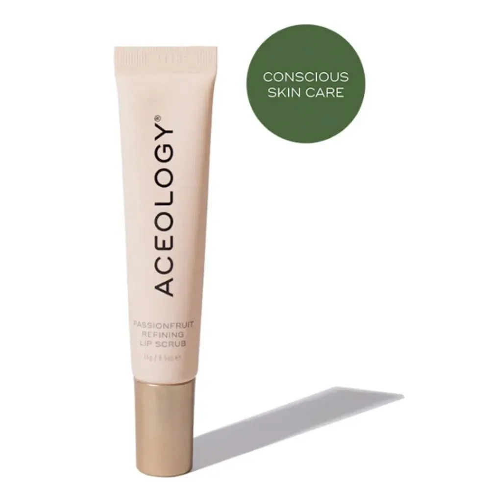 Aceology PASSIONFRUIT REFINING LIP SCRUB kissable 💋 lips ❤️